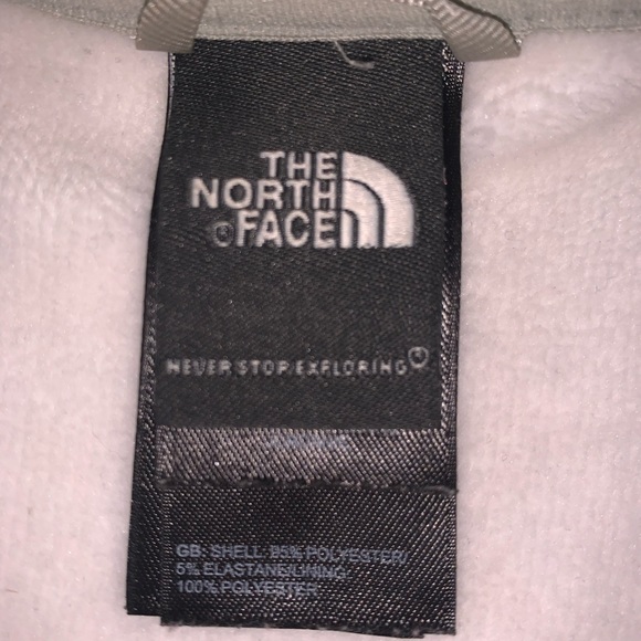 Light Grey North face Cleese lined shell jacket - Picture 4 of 6